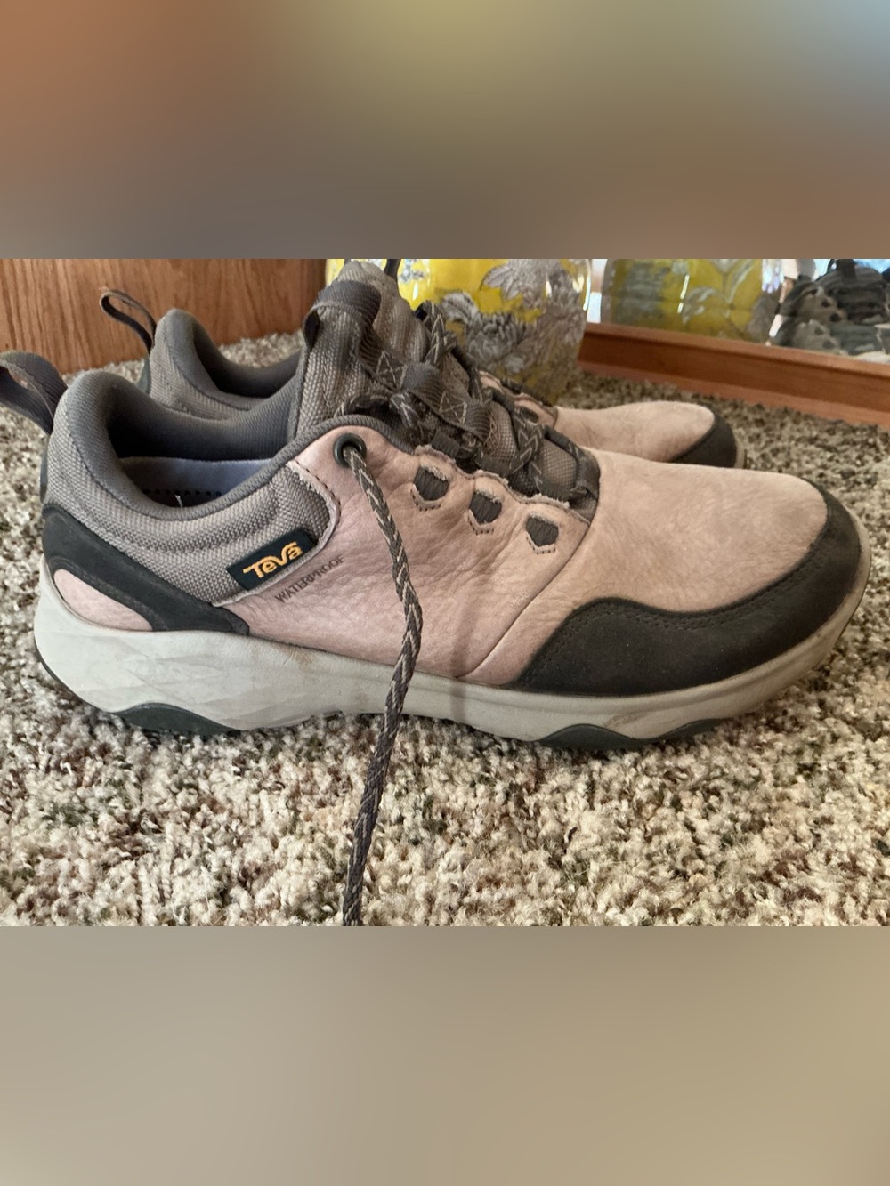 Teva Men's Arrowood 2 Waterproof Hiking trail shoes lightweight men 9.5 used